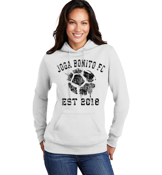 Women's Joga Bonito F.C.<br> Soccer Ball Supporters Hoodie
